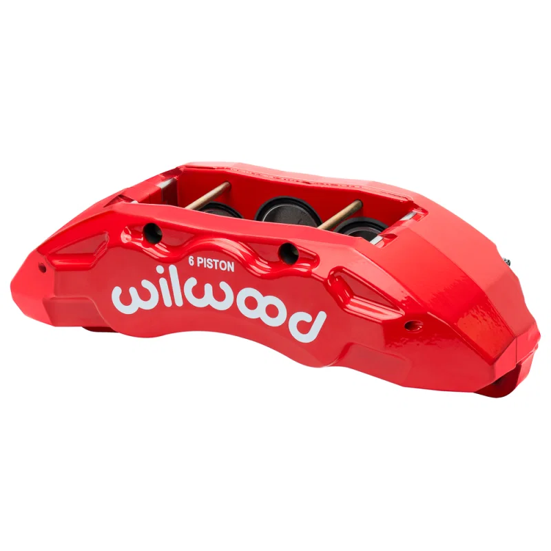 Wilwood 120-17466-RD, caliper TX6-DM 20-UP GM 2500/3500 2.00/ 1.88/1.88 1.50 rotor R/H red