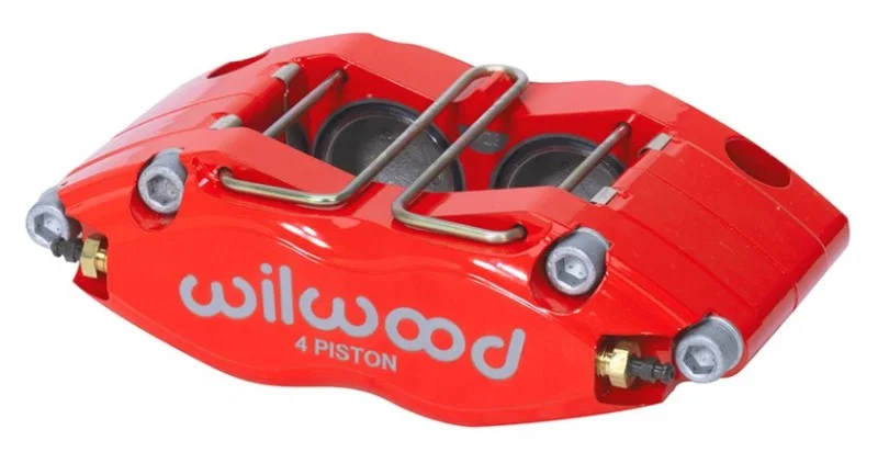 Wilwood 120-14706-RD, Caliper- DPR-DS - Red 1.62in Piston 0.810in Rotor - Dust Seal