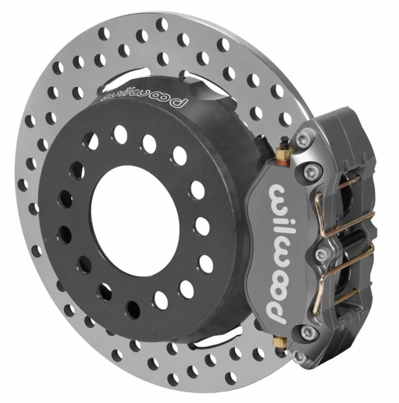 Wilwood 140-14134-D, Dynapro Lug Mount Rear Dynamic Kit SA Drilled Big Ford New Style 2.36in Offset