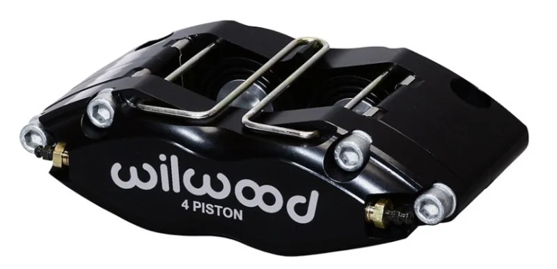 Wilwood 120-7374-BK, Caliper-Dynapro Radial-Black Pwdr 1.25in Pistons 0.81in Disc