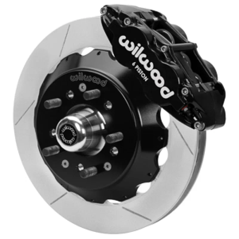 Wilwood 140-17088, Forged 6 Piston Superlite Caliper, GT 48 Vane Spec37 Slotted Rotor - 12.88x1.25
