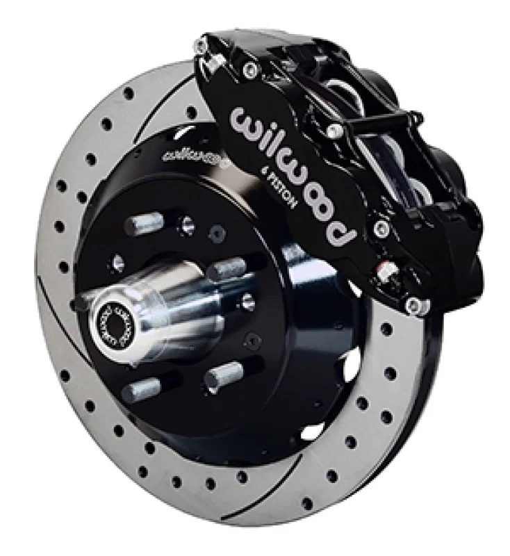 Wilwood 140-17738-D, 69-70 Chevy Impala W/ Disc Or Drum 69-82 Corvette FNSL6R 12.88 in GT Rotor Drilled