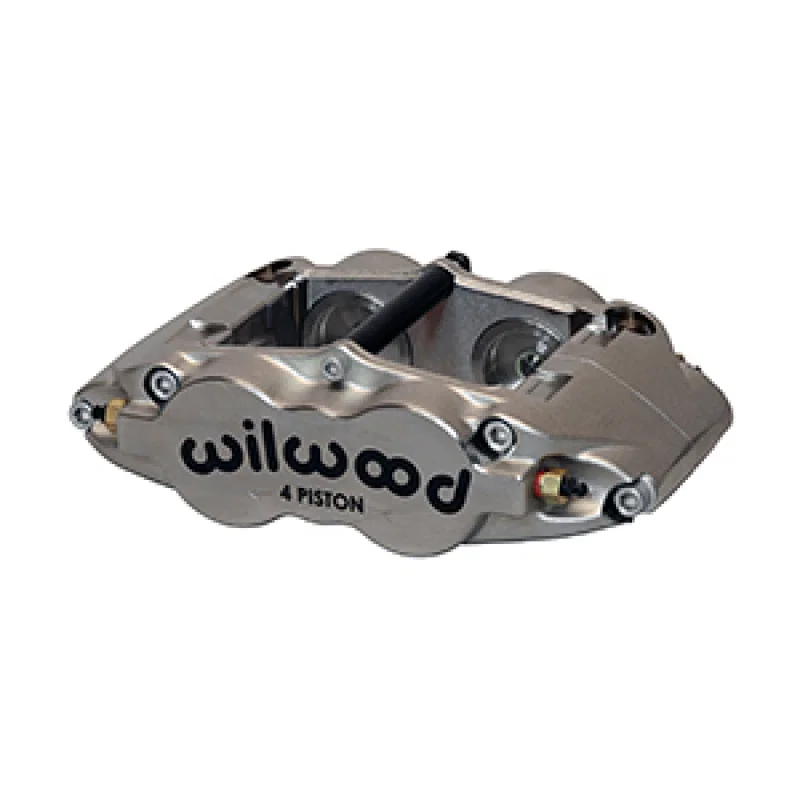 Wilwood 120-13575-N, Caliper-Forged Superlite 4R-ST-R/H - Nickel 1.25/1.25in Pistons 0.81in Disc