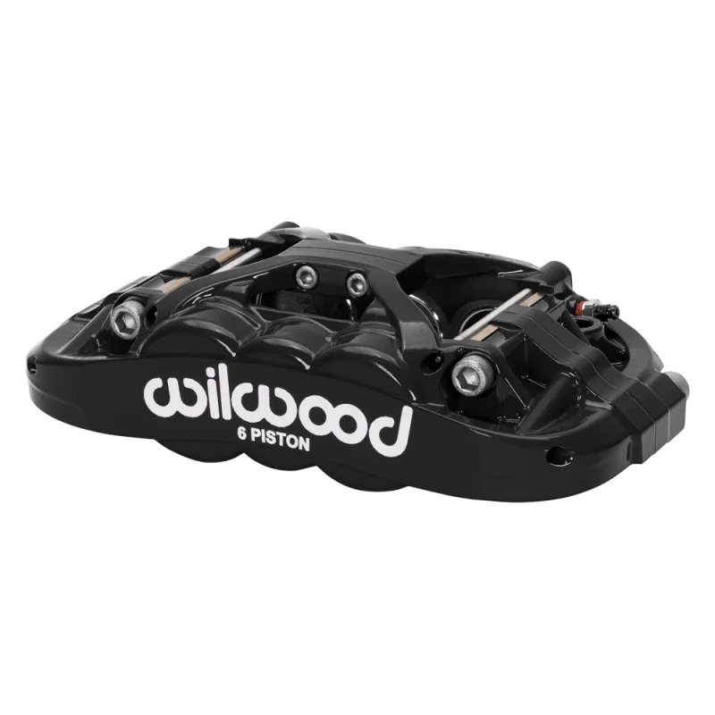 Wilwood 120-17212-BK, XRS6R 1.62/1.12/1.12 1.10 Rotor L/H Caliper - Black