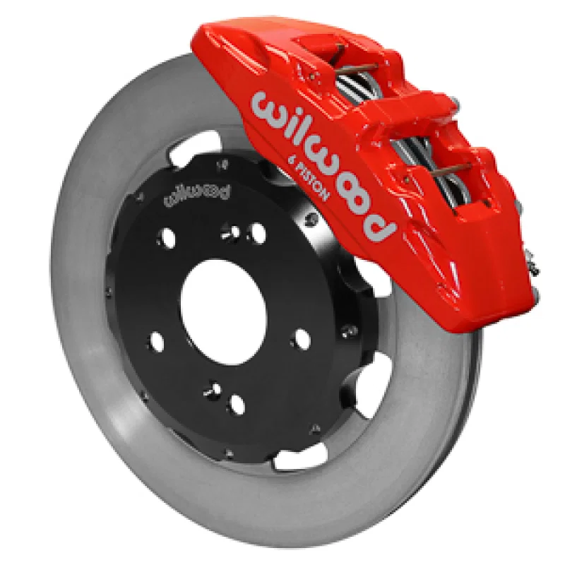 Wilwood 140-17519-R, 02-06 Acura RSX Dynapro Forged Dynapro 6 Big Brake Front Brake Kit - Red