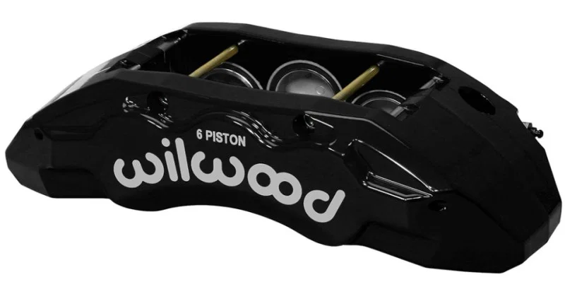 Wilwood 120-13817-BK, Caliper-TX6R- R/H - Black 1.75/1.62/1.62in Pistons 1.38in Disc