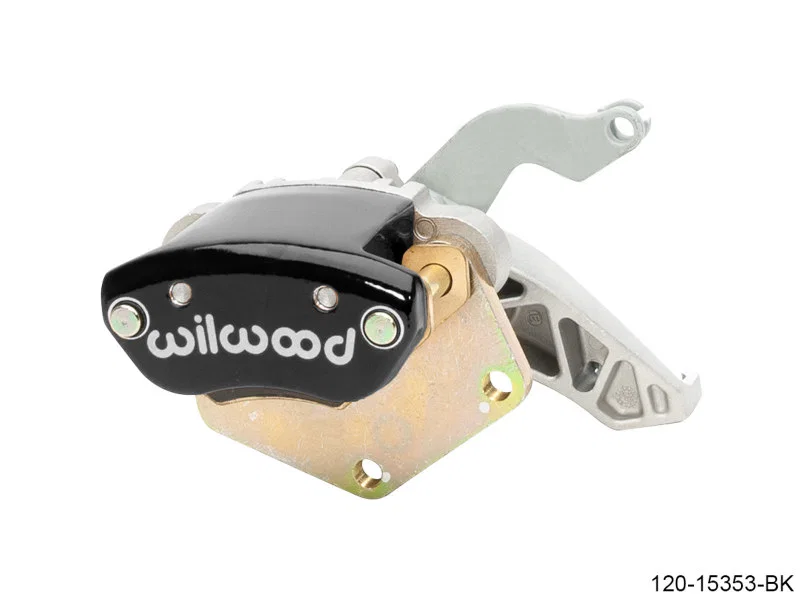 Wilwood 120-15353-BK, Caliper-MC4 Mechanical Parking Brake-R/H - Black 2.00 MT 1.19in Piston .81in Disc