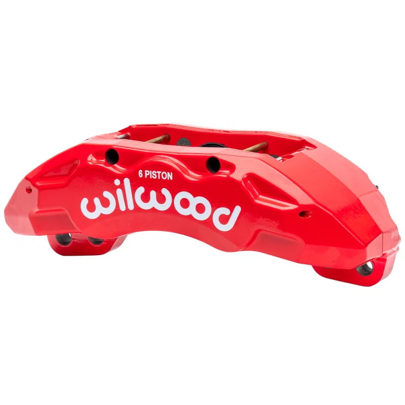 Wilwood 120-17689-RD, caliper TX6-DM ford F250/F350 23-UP 2.00 /1.88/1.88 1.50 rotor L/H red