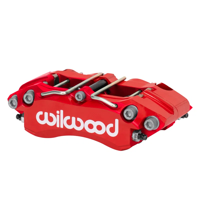 Wilwood 120-18086-RD, Caliper Dynapro NDPR-UTV Radial Mount - Red- 1.12in Piston - .250in Disc