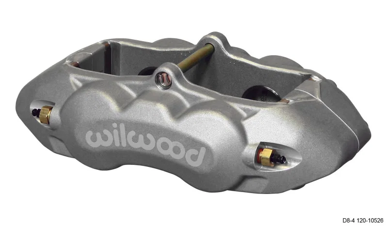 Wilwood 120-10526, Caliper-D8-4 Rear Clear 1.38in Pistons 1.25in Disc