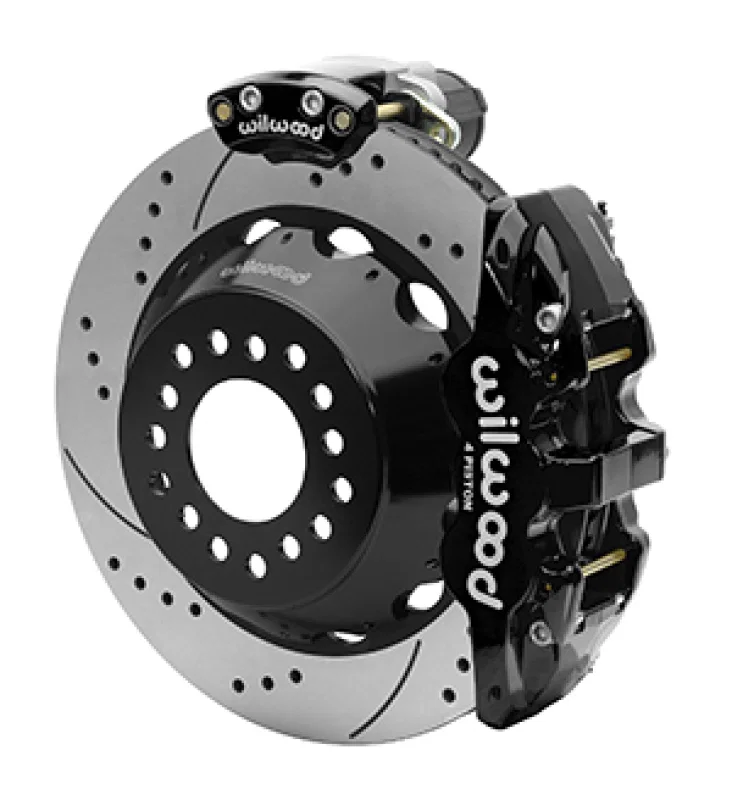 Wilwood 140-16167-D, EPB Rear Kit AERO4 12 Bolt 2.75 OffSet