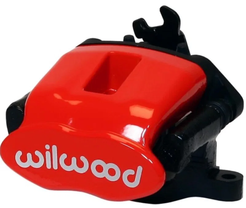 Wilwood 120-10113-6-RD, Caliper-Combination Parking Brake-Pos 6-R/H-Red 41mm piston .81in Disc