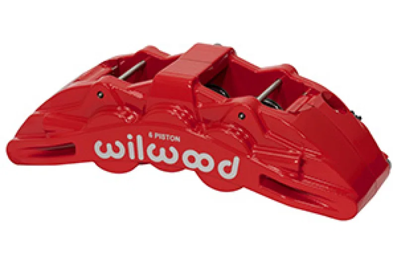 Wilwood 120-14860-RD, Caliper Red SX6R 5.40in Piston 1.25in Disc