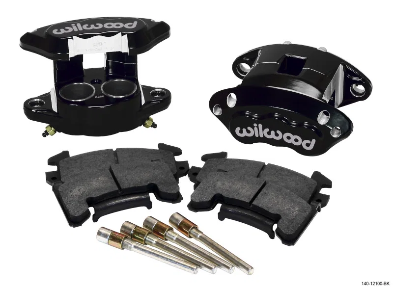 Wilwood 140-12100-BK, D154 Front Caliper Kit - Black 1.62 / 1.62in Piston 0.81in Rotor