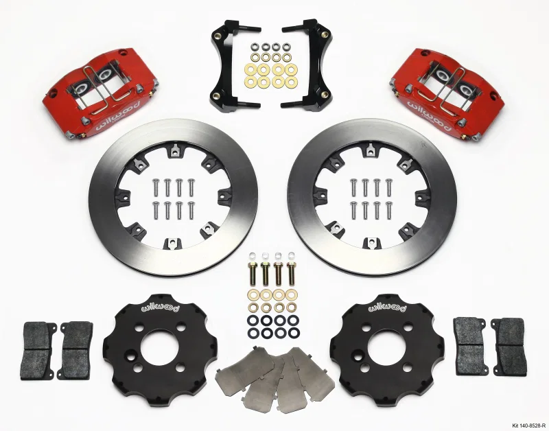 Wilwood 140-8528-R, Dynapro Radial Front Kit 12.19in Red Mini Cooper