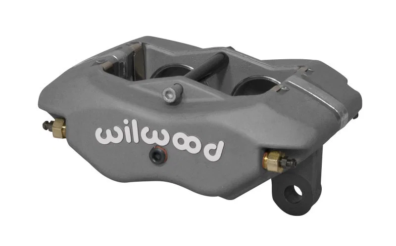 Wilwood 120-11572-SI, Caliper-Forged Narrow Dynalite 3.50in Mount 1.75in Pistons .81in Disc