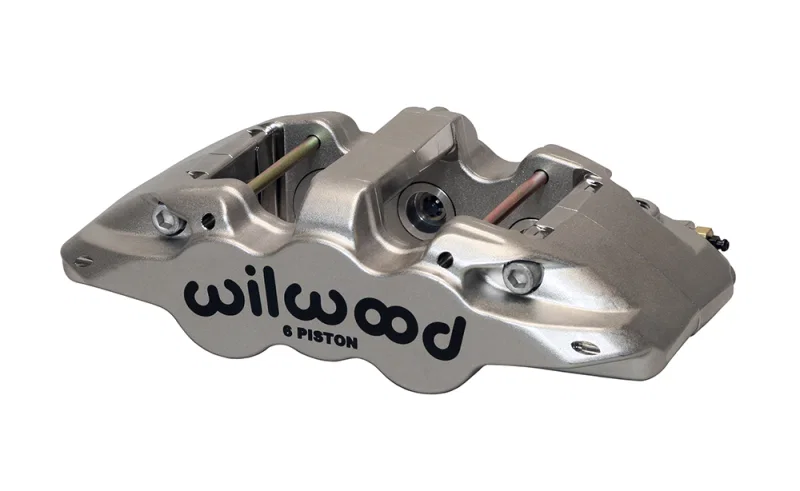 Wilwood 120-13301-N, Caliper-Aero6-ST-R/H-Nickel (.80 Thk Pad) 1.75/1.38/1.38in Pistons 1.25in Disc