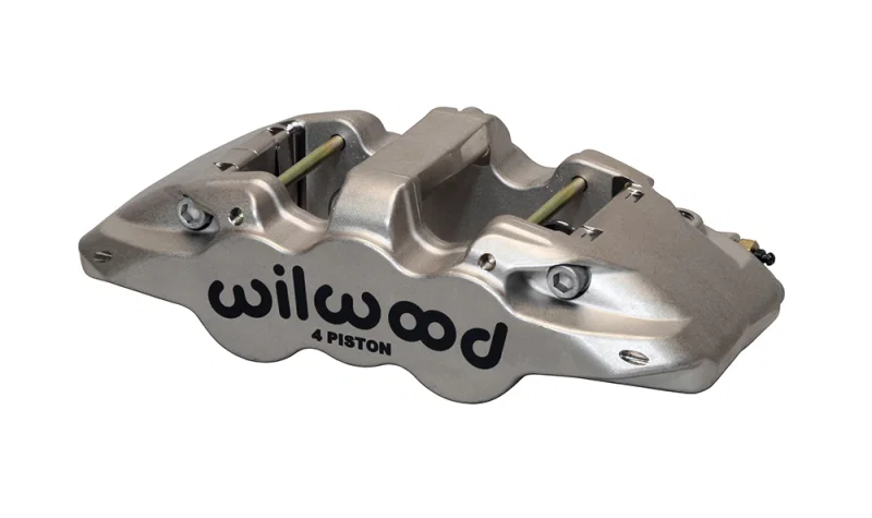 Wilwood 120-14004-N, Caliper-Aero4 - Nickel 1.12/1.12in Pistons 0.81in Disc