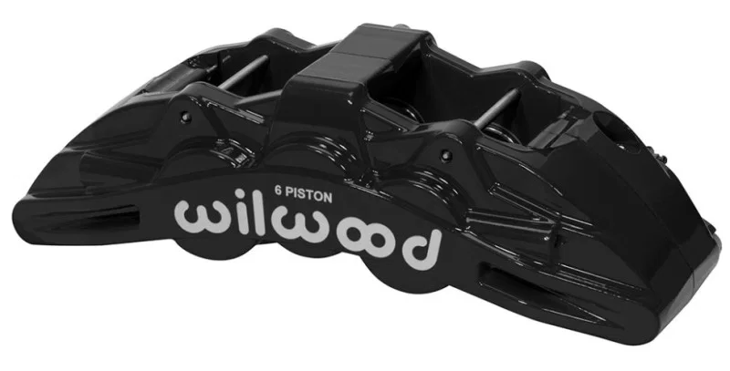 Wilwood 120-14862-BK, Caliper Black SX6R 4.04in Piston 1.25in Disc