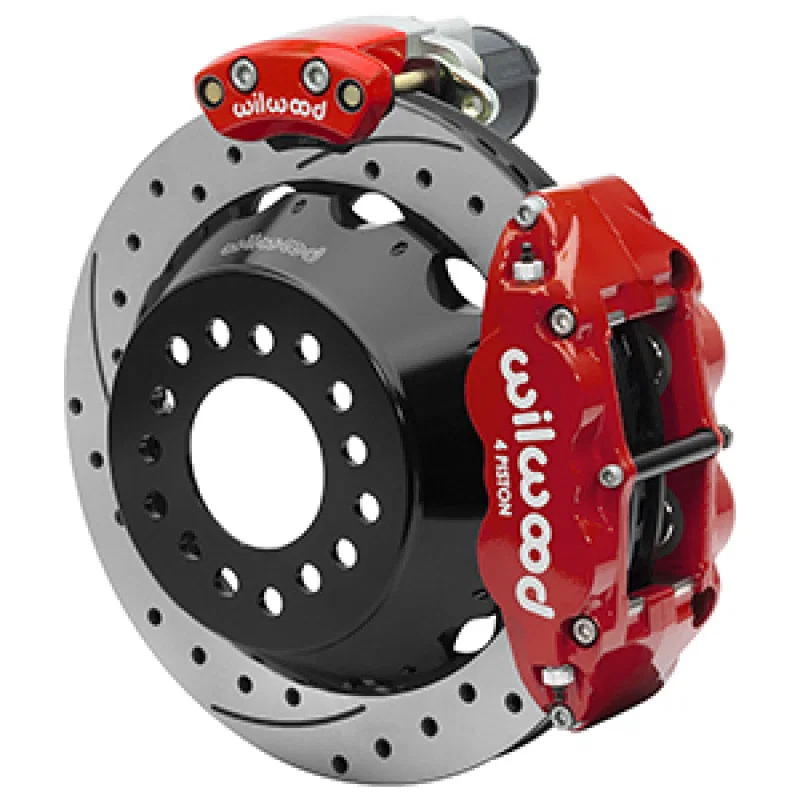 Wilwood 140-16155-DR, EPB Rear Kit FNSL Small Ford 2.66 OffSet