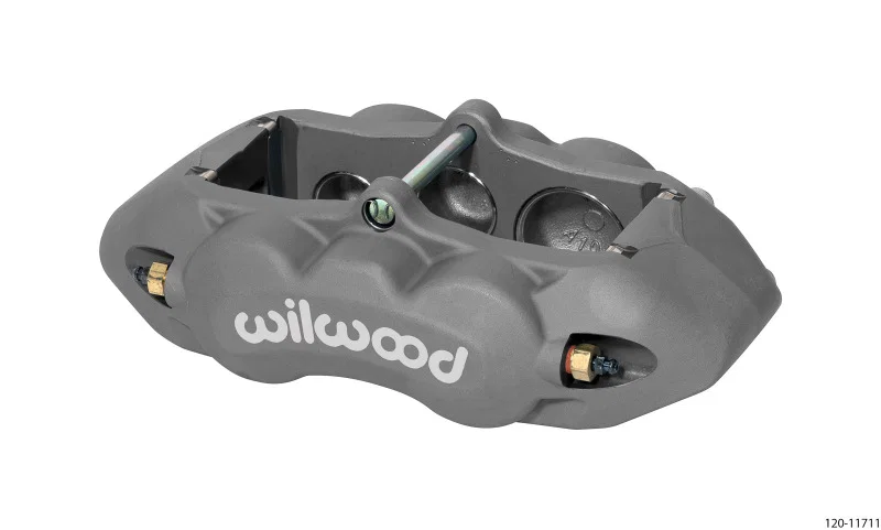 Wilwood 120-11712, Caliper-D8-6 L/H Front Clear 1.88/1.38/1.25in Pistons 1.25in Disc
