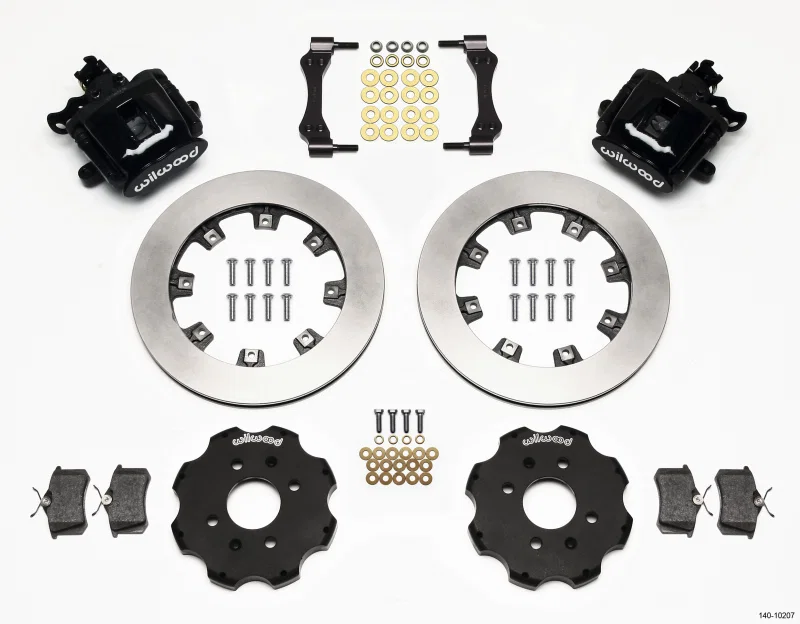 Wilwood 140-10207, Combination Parking Brake Rear Kit 12.19in Civic / Integra Disc 2.39 Hub Offset
