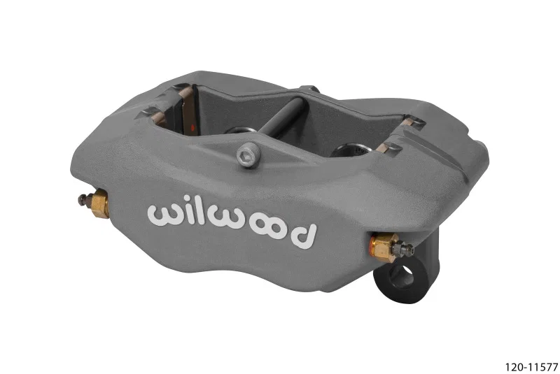 Wilwood 120-11577, Caliper-Forged Narrow Dynalite 3.50in Mount 1.12in Pistons .38in Disc
