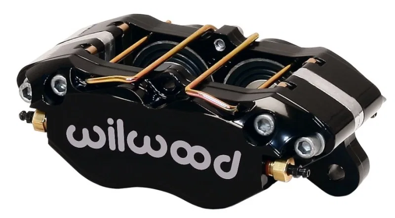 Wilwood 120-11482, Caliper-Dynapro Dust-Boot 5.25in Mount - Blk 1.75in Pistons .81in Disc