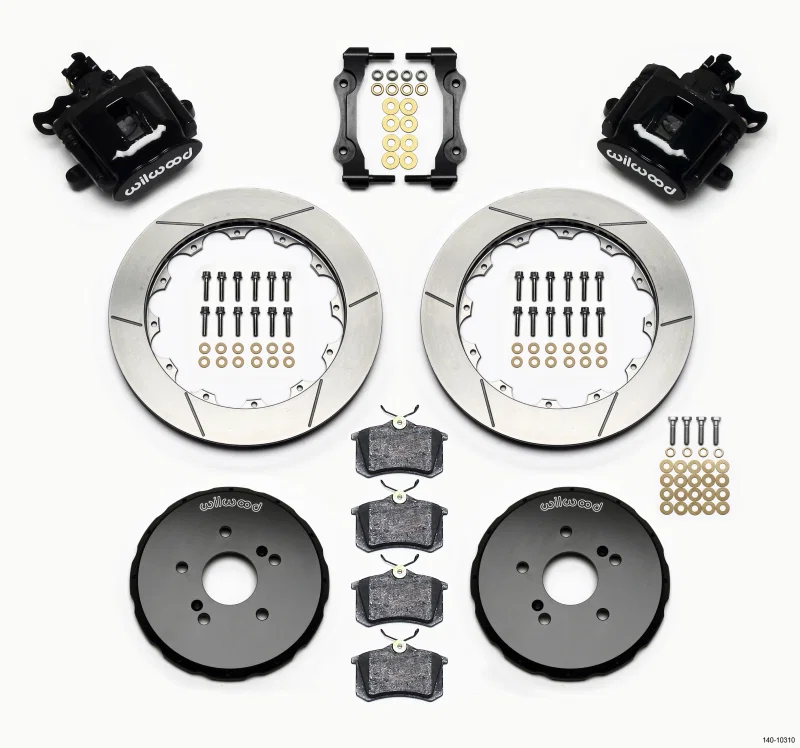Wilwood 140-10310, Combination Parking Brake Rear Kit 12.88in Honda S2000