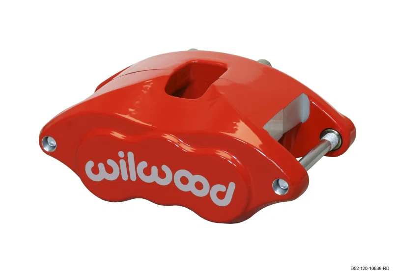 Wilwood 120-10938-RD, Caliper-D52-Red 1.25/1.25in Pistons 1.28in Disc