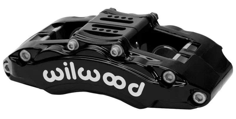 Wilwood 120-14850-BK, Caliper - AT6 Lug Mount Black 1.75in/1.38in/1.38in Piston .75in Rotor - Right Side