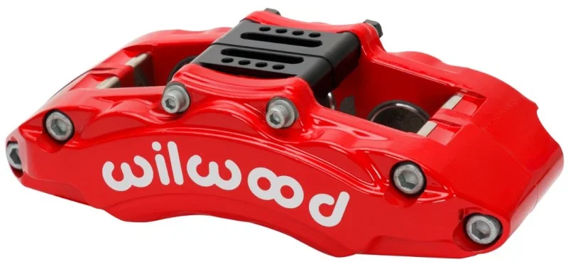 Wilwood 120-14851-RD, Caliper - AT6 Lug Mount Red 1.75in/1.38in/1.38in Piston .75in Rotor - Left Side