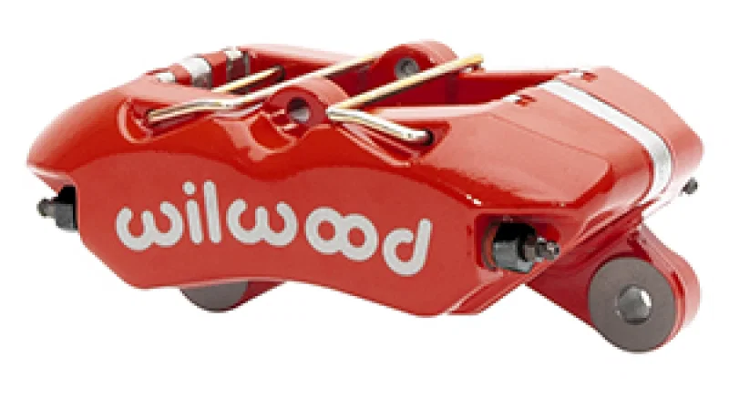 Wilwood 120-15585-RD, Caliper-Forged Dynapro 5.25in Mount/ 4 - 1.98in Pistons/ .81in x 13.06in. Rotor - Red