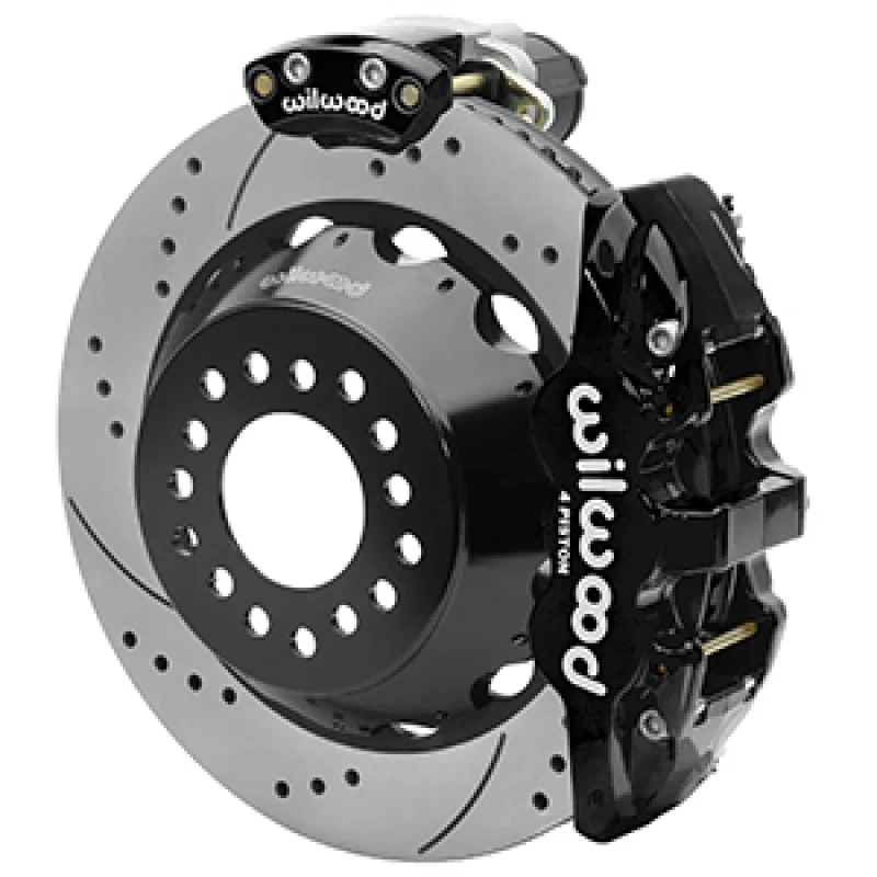 Wilwood 140-16175-D, EPB Rear Kit AERO4 Small Ford 2.5