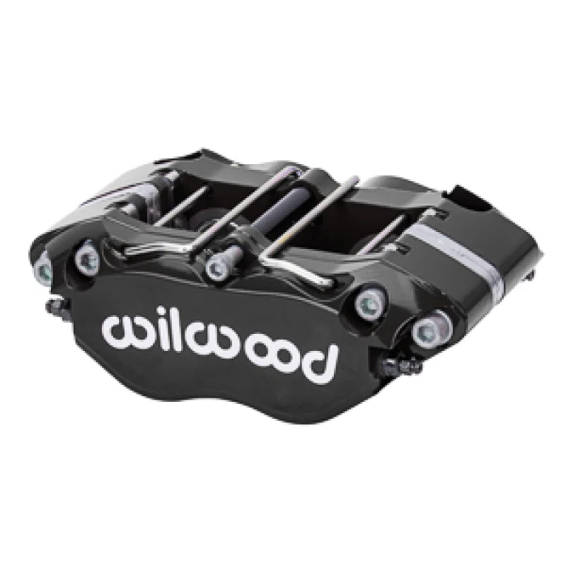 Wilwood 120-16687-BK, Narrow Dynapro 4.75in Mount 1.12/1.12in Pistons .950in Disc - Black Caliper