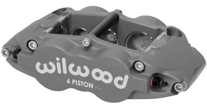 Wilwood 120-13235, Caliper-Forged Superlite 6R-R/H 1.62/1.12/1.12in Pistons 1.25in Disc