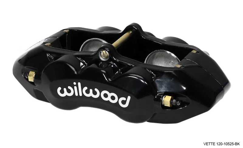 Wilwood 120-10525-BK, Caliper-D8-4 Front Black 1.88in Pistons 1.25 Disc