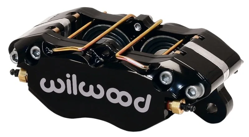 Wilwood 120-11481, Caliper-Dynapro Dust-Boot 5.25in Mount - Blk 1.38in Pistons .81in Disc
