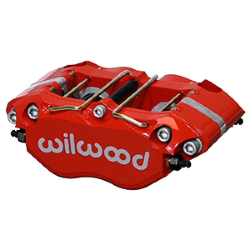 Wilwood 120-14091-RD, Caliper - Narrow Dynapro 4.75in Mount 1.12/1.12in Pistons .81in Disc - Red