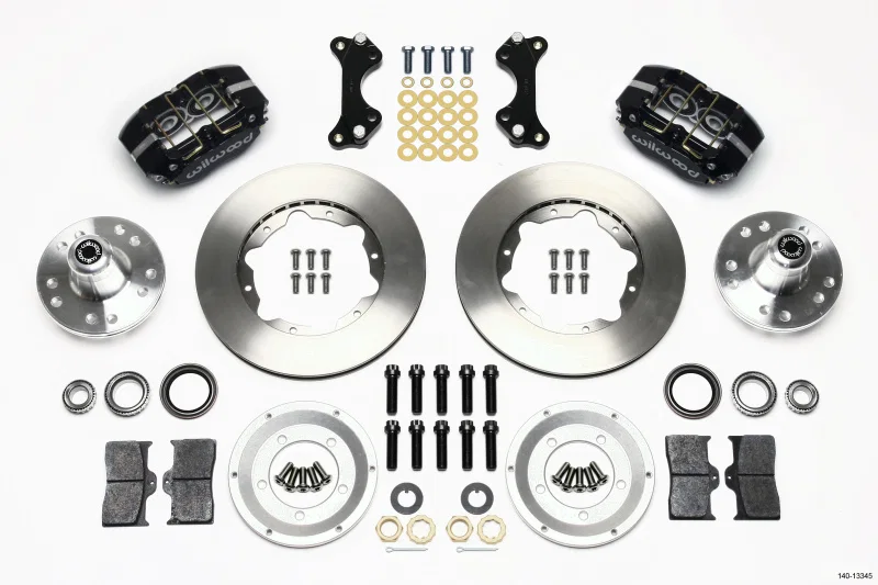 Wilwood 140-13345, Dynapro Dust-Boot Front Kit 11.00in WWE ProSpindle