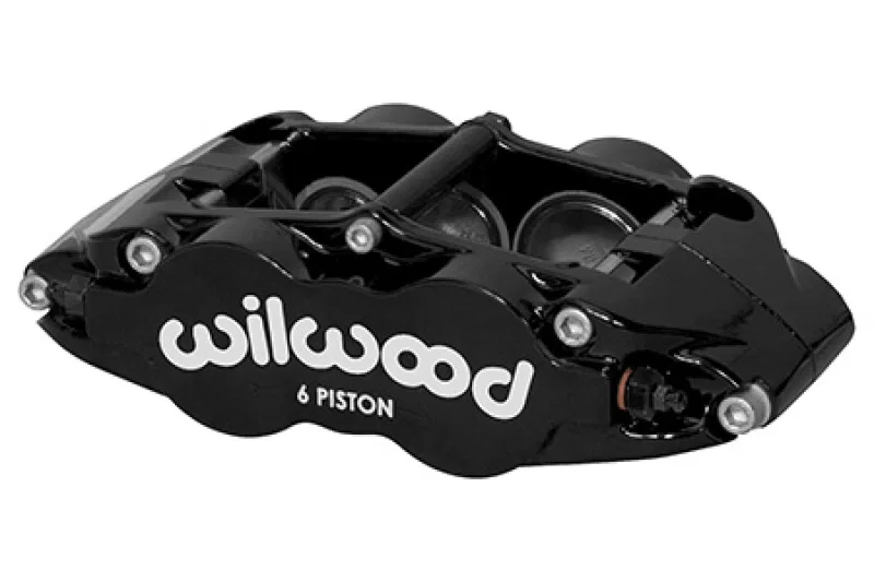 Wilwood 120-14436-BK, Caliper Forged Narrow Superlite R/H FNSL6R-DS Dust Seal 1.62/1.12 1.10in Rotor Width - Black