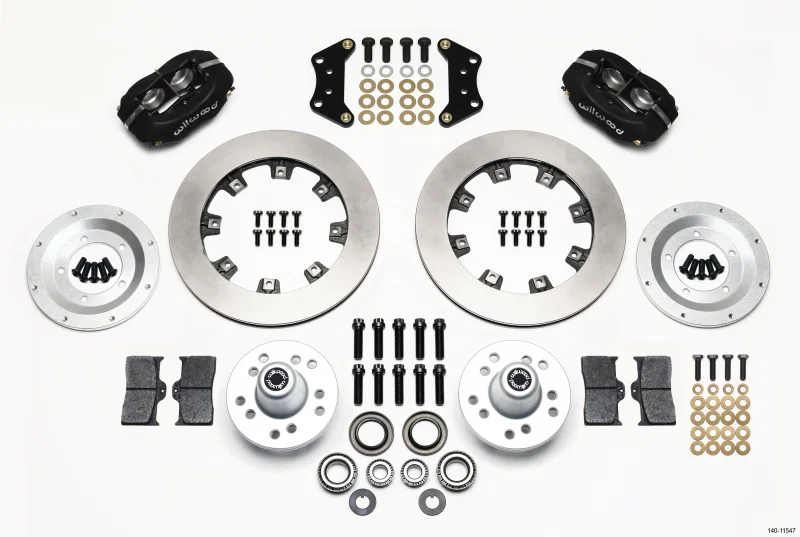 Wilwood 140-11547, Forged Dynalite Front Kit 12.19in Magnum Force Drop Spindle