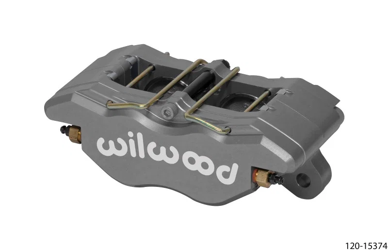 Wilwood 120-15374, Caliper - Off-Road Dynapro Narrow 5.25in Mount - 1.75/1.75in Pistons .38in Disc - Gray