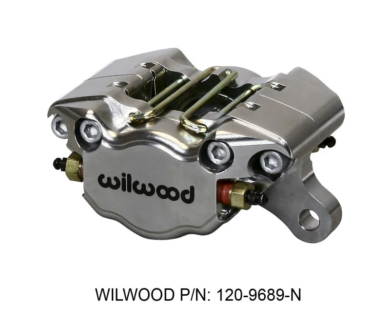 Wilwood 120-9689-N, Caliper-Dynapro Single 3.75in Mount 1.75in Pistons .38in Disc