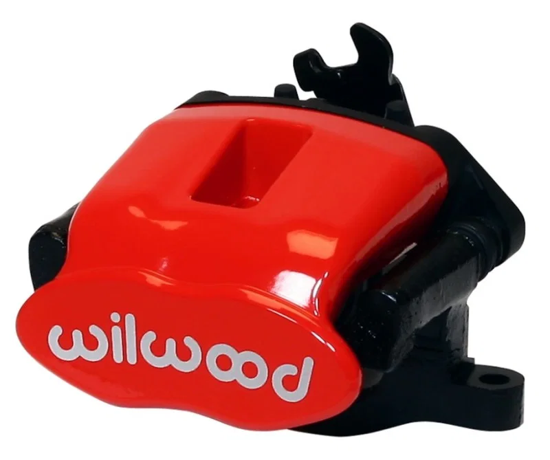 Wilwood 120-9808-RD, Caliper-Combination Parking Brake-R/H-Red 34mm piston .81in Disc