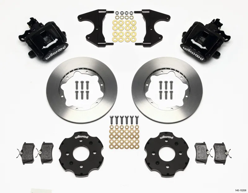 Wilwood 140-10208, Combination Parking Brake Rear Kit 11.00in Civic / Integra Drum 2.46 Hub Offset