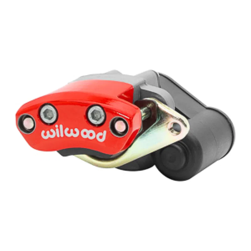 Wilwood 120-16981-RD, Red Electric Parking Brake Caliper - 4.75in Bracket - 0.44-0.61in - Left