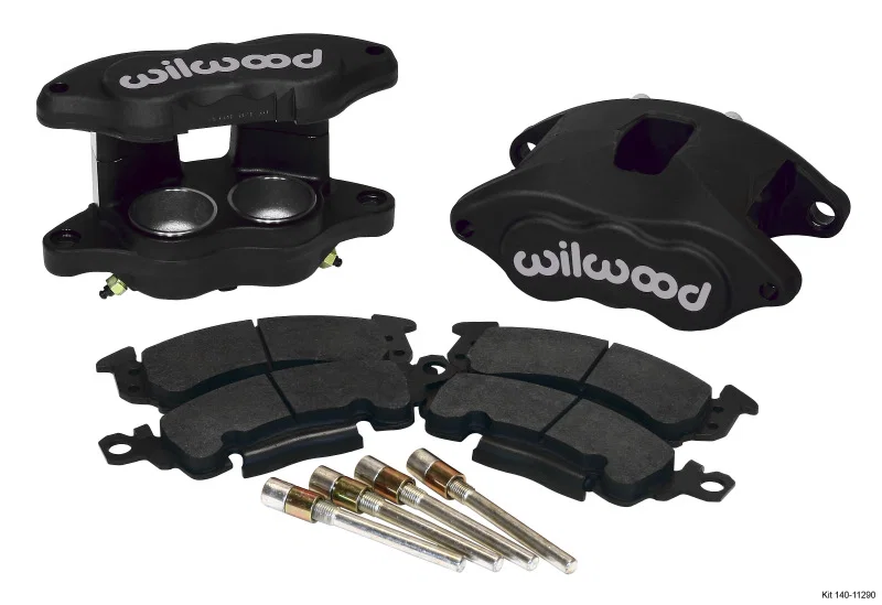 Wilwood 140-11290, D52 Front Caliper Kit - Type III Ano 2.00 / 2.00in Piston 1.28in Rotor