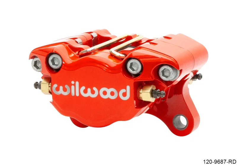 Wilwood 120-9687-RD, Caliper-Dynapro Single 3.25in Mount 1.75in Pistons .38in Disc
