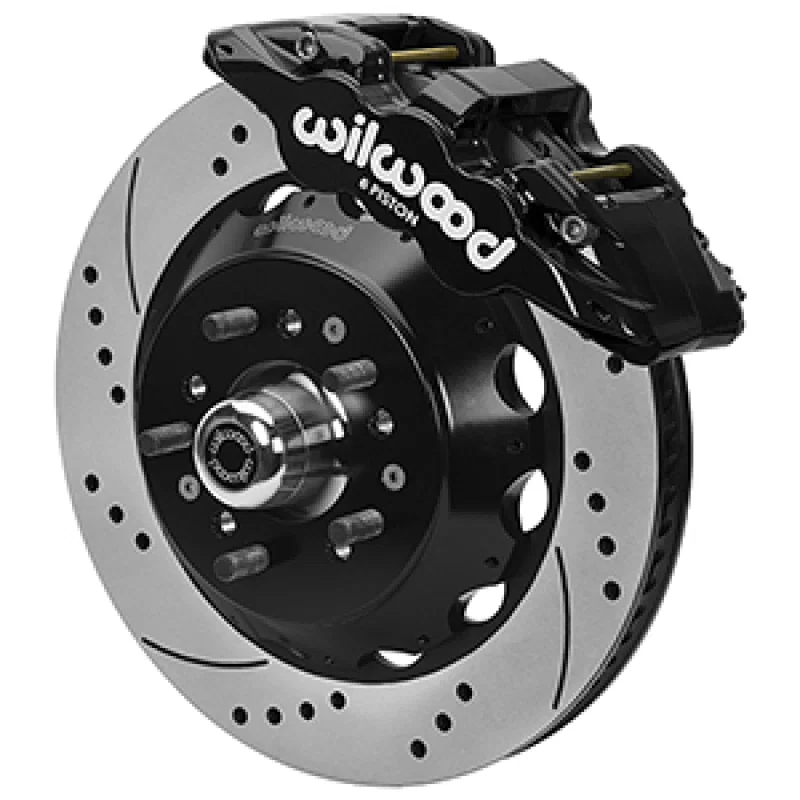 Wilwood 140-17149-D, Forged 6 Piston Superlite Caliper, GT 72 Vane Vented Spec37 D&S Rotor - 14.00x1.25